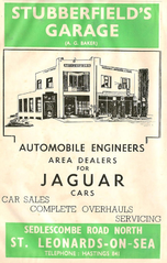 Stubberfields Garage 1956